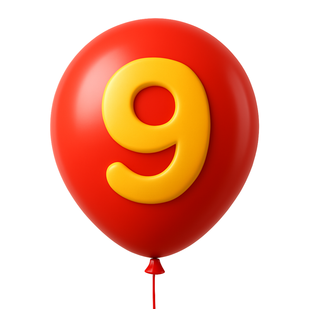 Balões Nº9