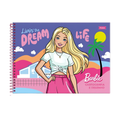 Caderno de Cartografia e Desenho Barbie 80f (Barbie) FORONI