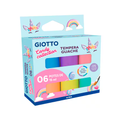 Tempera Guache 6 Potes de Cores Candy 15ml GIOTTO