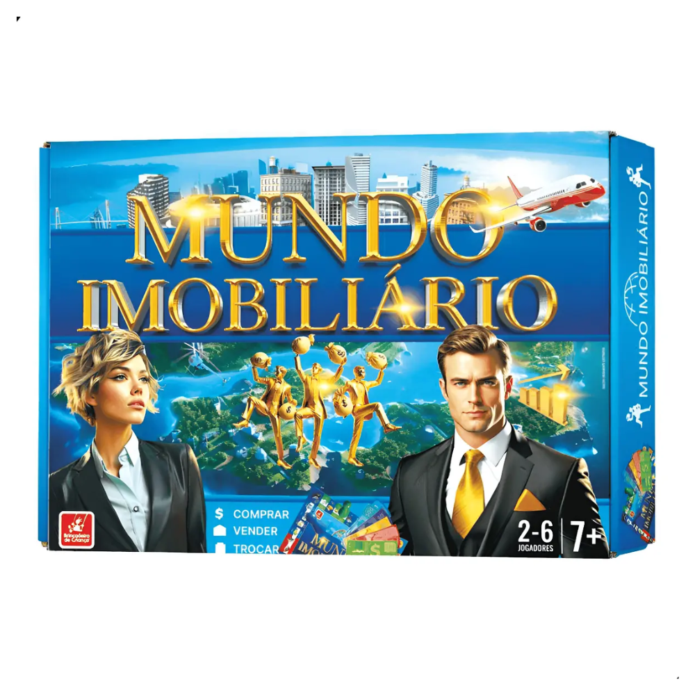 Jogo Multijogadores Mundo Imobiliário BRINCADEIRA DE CRIANÇA