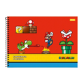 Caderno de Cartografia e Desenho Super Mario 80f (Yoshi) FORONI