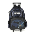 Mochila com Rodas e Alça DC Batman Preto LUXCEL