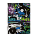 Caderno Universitário Bomber 1m 80f (Rádio) FORONI
