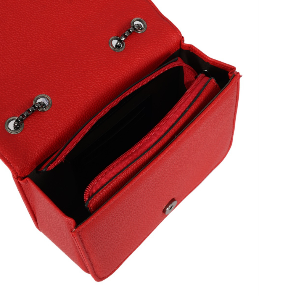 Bolsa Transversal Tiracolo Matelasse Vermelha GASH