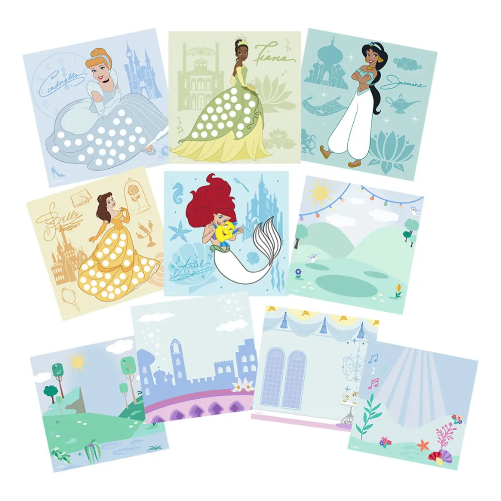 Conjunto de Pintura a Dedo Princesa DAC ART