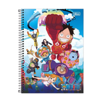 Caderno Universitário 1m 80fls One Piece (Egghead) TILIBRA