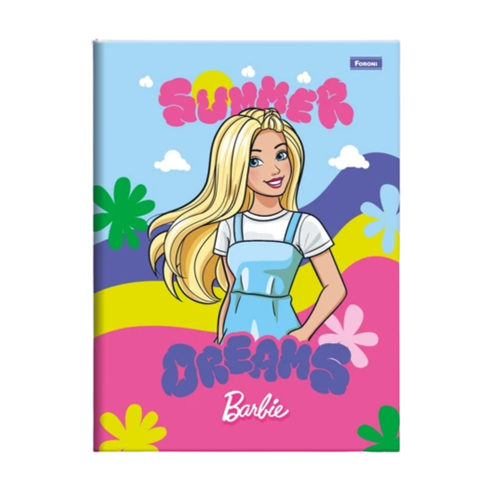 Caderno Brochurão Barbie 80f (Summer) FORONI