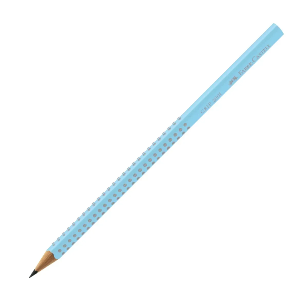Lápis de Escrever Triangular com Grip 2001 EcoLápis (Azul) Pastel FABER CASTELL