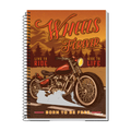 Caderno Universitário 10m 160fls Golden Years (Moto) CREDEAL