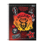 Caderno Universitário Connect 10m 160fls Stranger Things (Hell Fire Club) TILIBRA