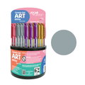 Caneta Gel Art Brilho 1.0mm (Prata) JOCAR OFFICE