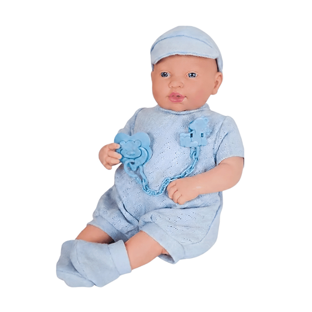 Boneca Ninos Reborn Menino Pesadinho COTIPLÁS