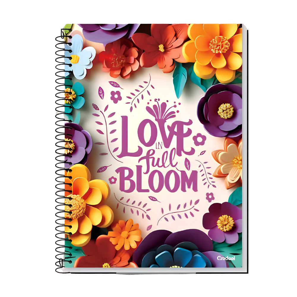 Caderno Universitário 10m 160fls Comfy (Bloom) CREDEAL