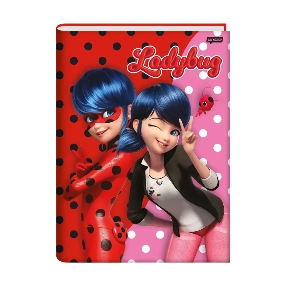 Caderno Brochurão Miraculous Ladybug 80f (Ladybug) JANDAIA