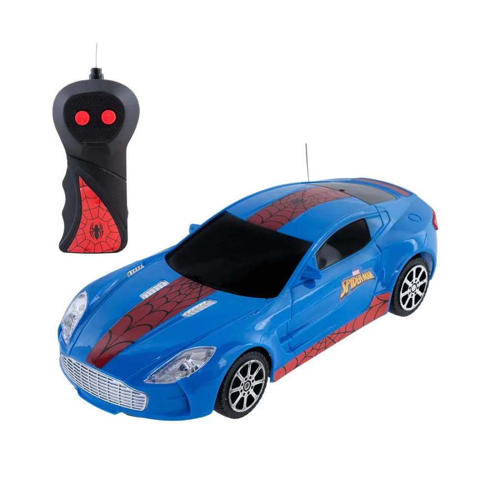 Carro de Controle Remoto Spider-Man Web Storm CANDIDE