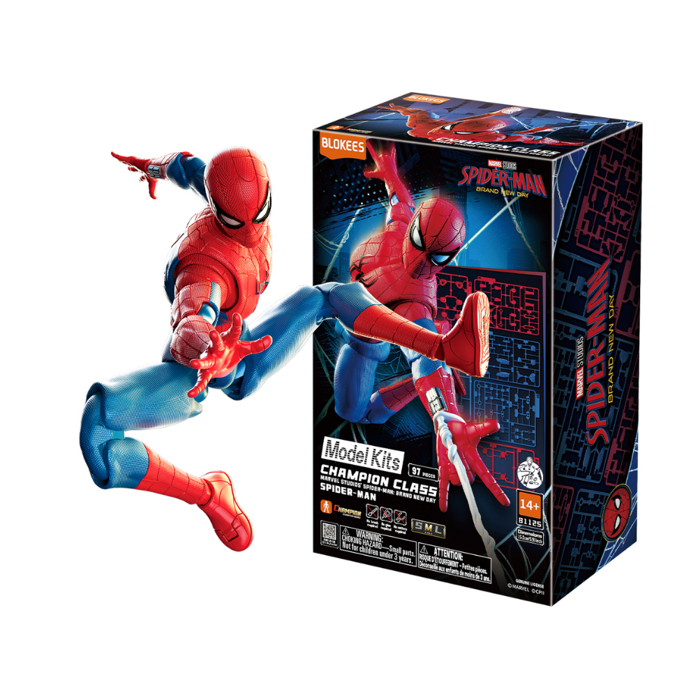 Boneco Articulado Marvel Spider-Man Brand New Day Heroes Champion Class 13 BLOKEES