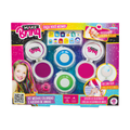 Kit Mechas Coloridas e Adesivos de Unhas Beleza Infantil Make Brinq POLIBRINQ