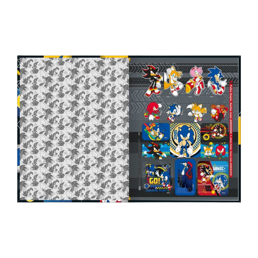 Caderno Brochurão Sonic 80f (Sonic) TILIBRA