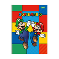 Caderno Brochurão Super Mario 80f (Mario e Luigi) FORONI