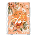 Caderno Universitário 1m 80fls Pétalas (Light) CREDEAL