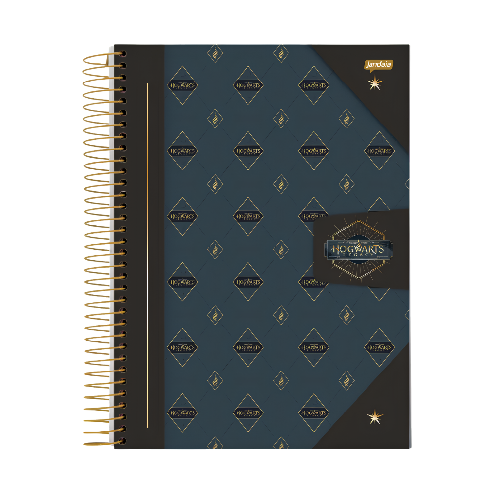 Caderno Universitário 10m 160fls Hogwarts Legacy (Livro) JANDAIA