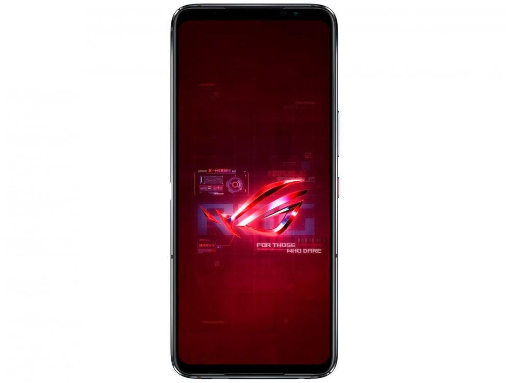 Smartphone Asus ROG Phone 6 256GB Preto 5G Snapdragon SM8475 8GB RAM 6,78” Câmer