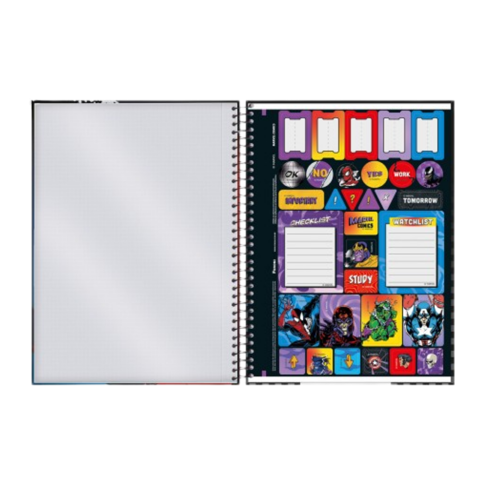 Caderno Universitário 1m 80fls Marvel Comics (Hulk) FORONI