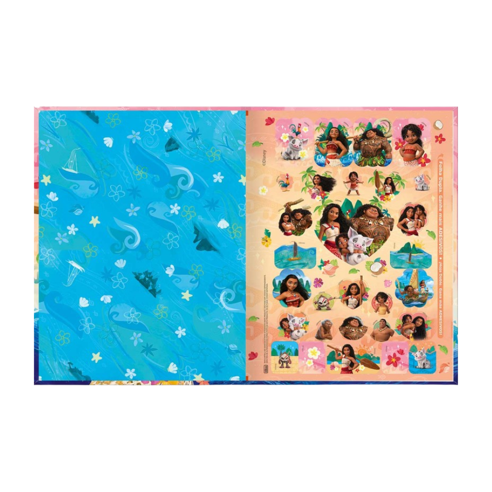 Cadernos Brochurão Disney Moana 80f (Moana) TILIBRA