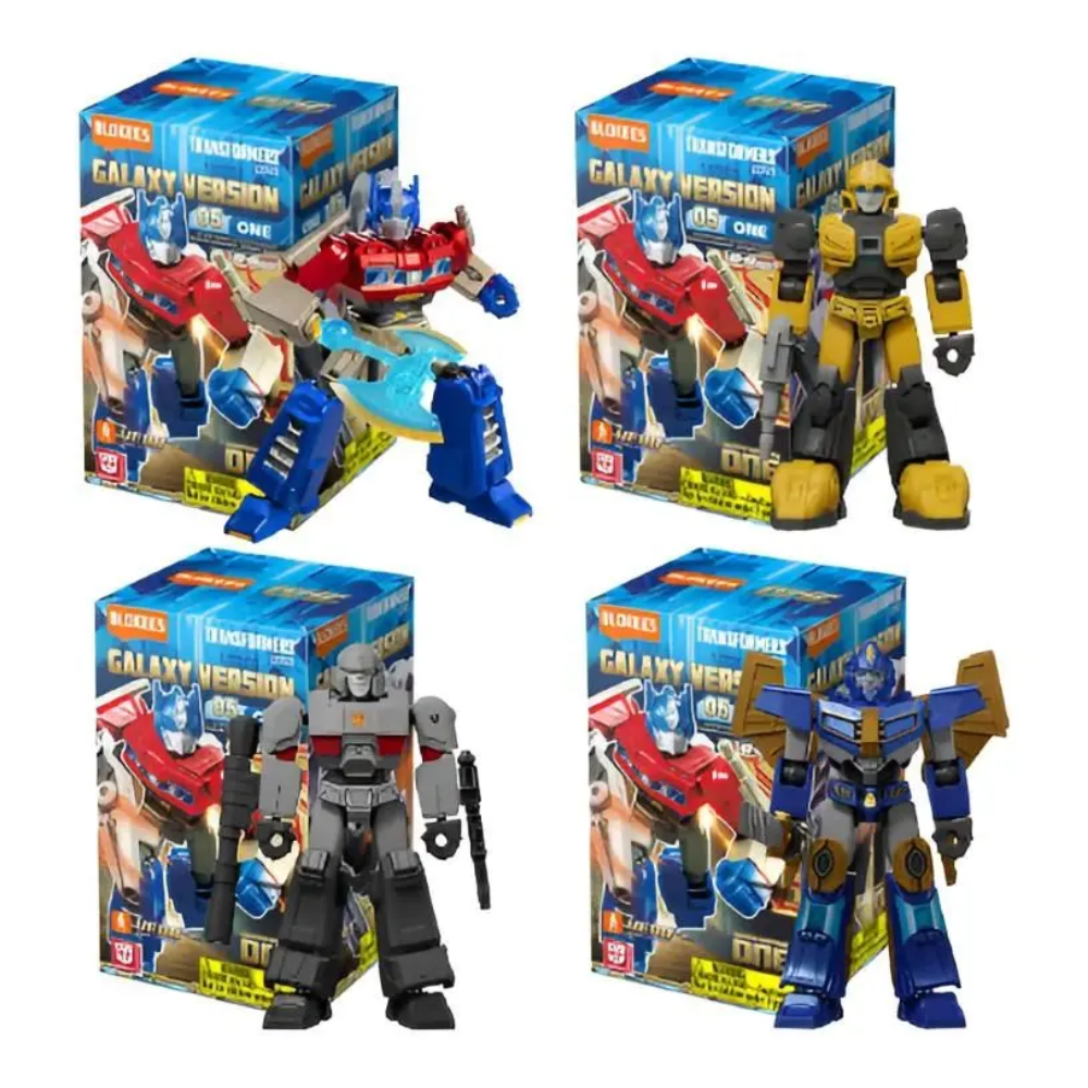 Robô Colecionável Transformers Galaxy Version 05 One BLOKEES