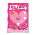 Caderno Universitário 10m 200fls Love (You Won My Heart) CREDEAL