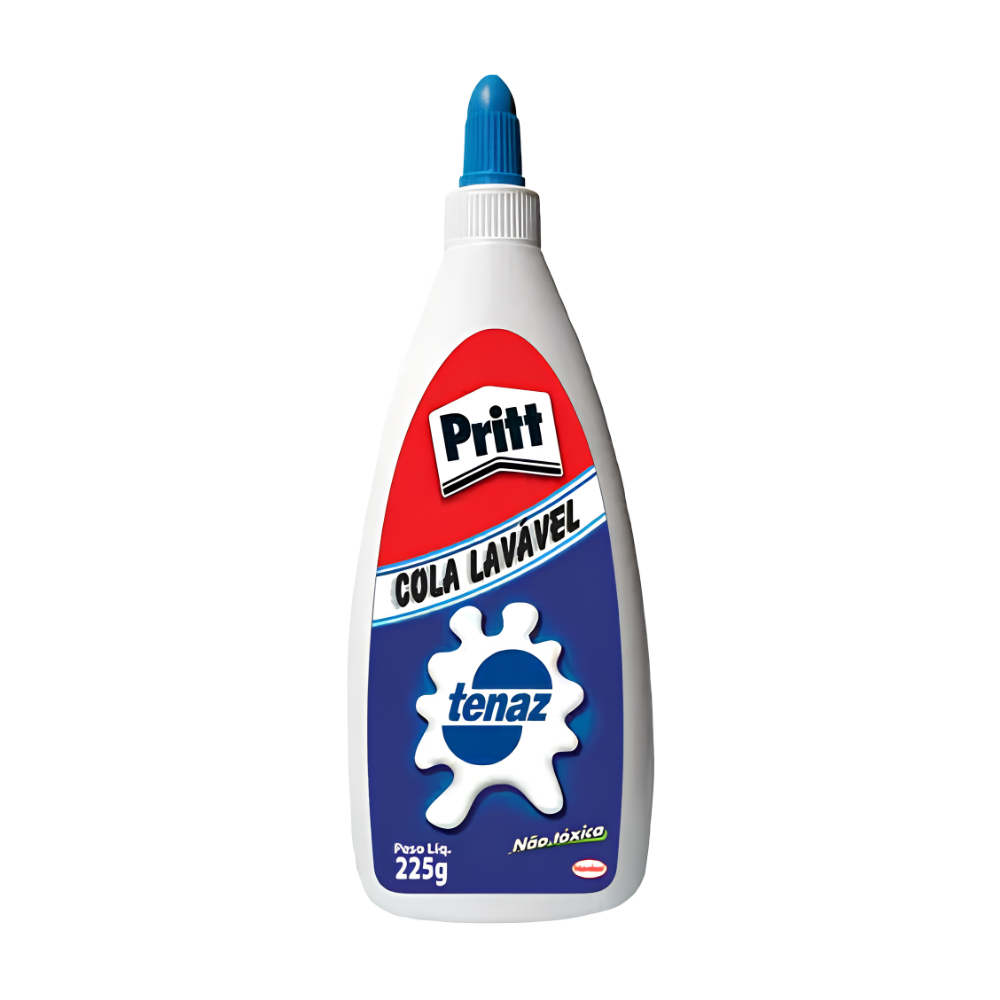 Cola Branca Líquida Lavável 225g Tenaz PRITT