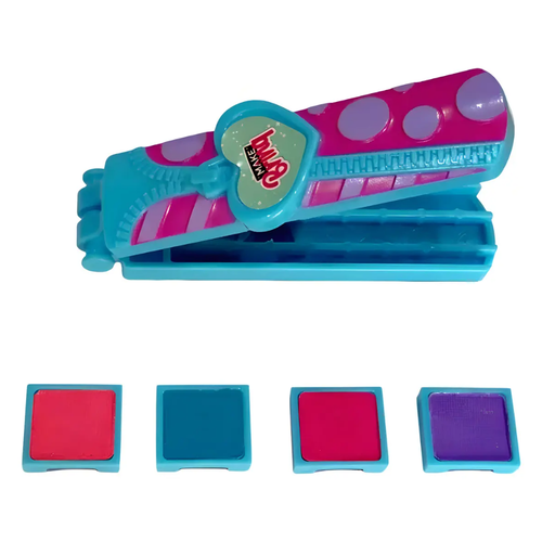 Aplicador Hair Style Prancha Colorida para Pintar Cabelo Make Brinq POLIBRINQ