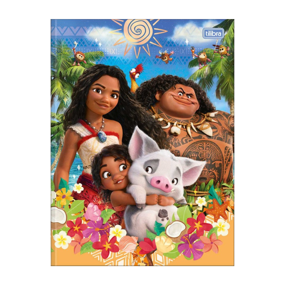 Cadernos Brochurão Disney Moana 80f (Todo Mundo) TILIBRA