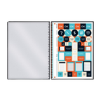 Caderno Universitário 1m 80fls Free Wave (Own Way) FORONI