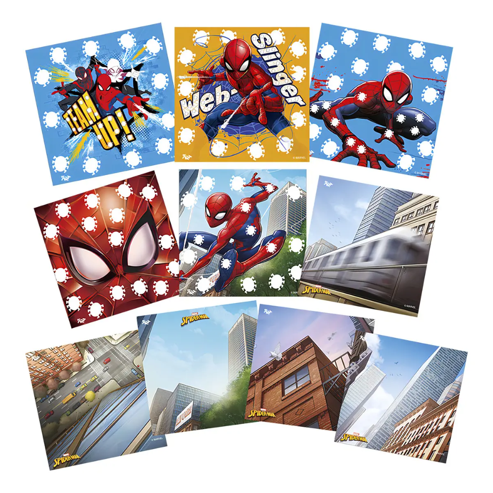 Conjunto de Pintura a Dedo Homem Aranha DAC ART