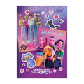 Caderno Brochurão Guerreiras do Kpop 80f (Huntrix) TILIBRA