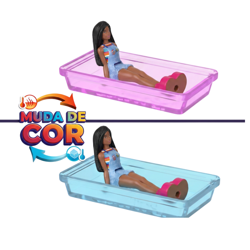 Boneca Barbie Mini Barbieland Veículo p/ Boneca Surpresa MATTEL