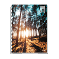 Caderno Universitário 10m 160fls Happy Adventure (Bosque) CREDEAL