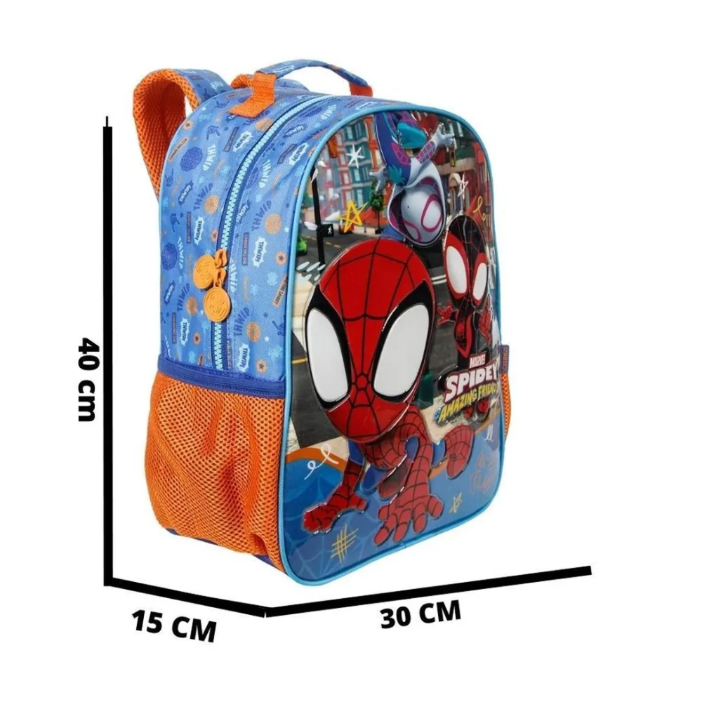 Mochila de Costas Infantil 14" Disney Spidey XERYUS