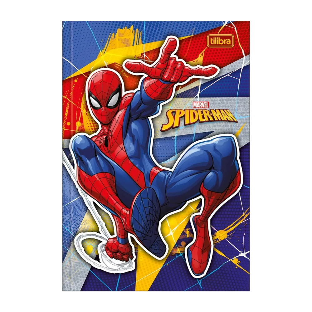 Caderno Brochurão Marvel Spider-Man 80f (Spider Web) TILIBRA