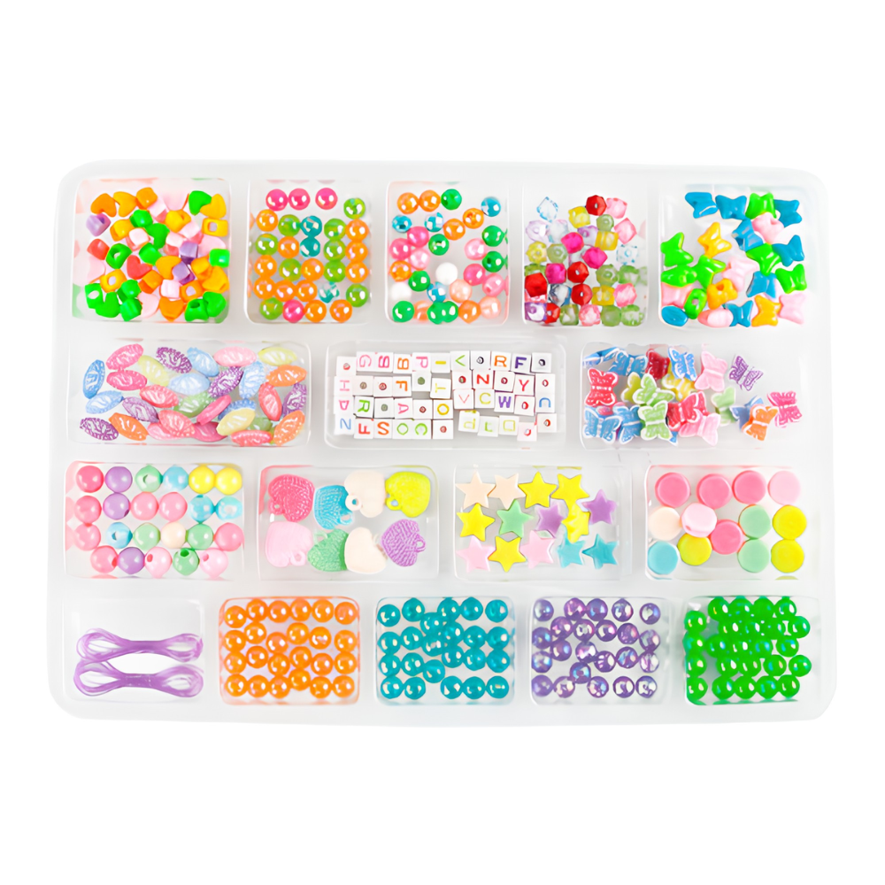 Kit de Miçangas para Acessórios MakeBrinq POLIBRINQ