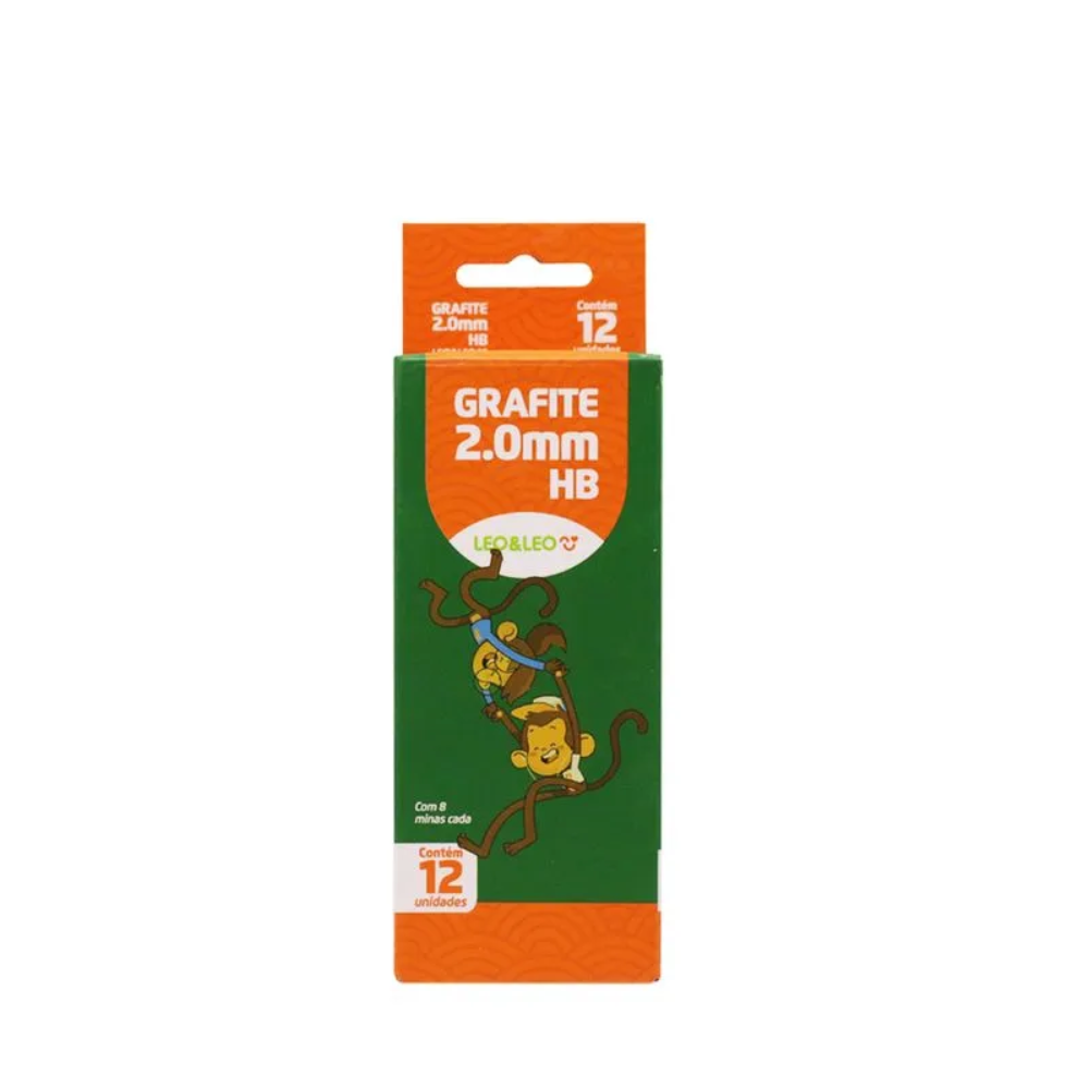 Grafite Refil 2.0mm HB 8 Minas LEO&LEO