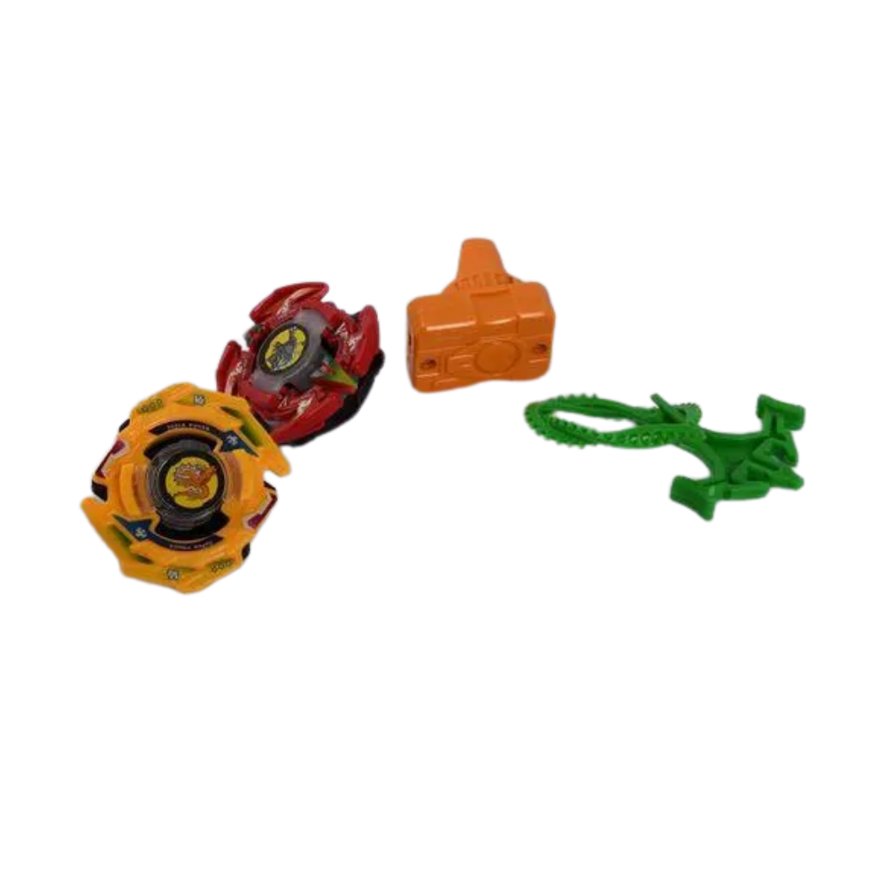 Pião de Batalha Kit com 2 Piões Thunder Battle BRINKZANIA