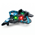 Avião Drone de Controle Remoto de Espuma com Luz Falcon POLIBRINQ