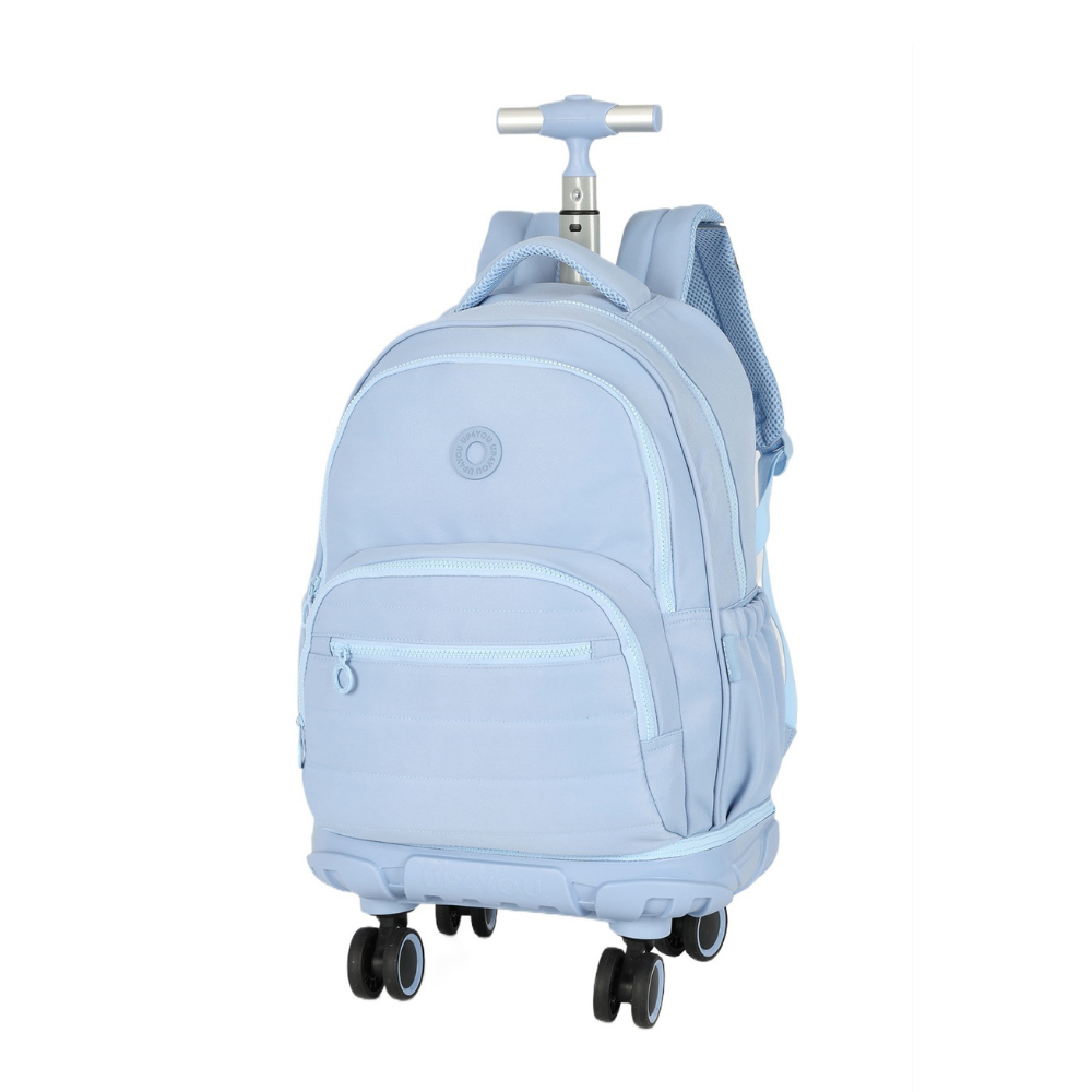 Mochila com Roda 360 Juvenil Azul UP4YOU LUXCEL