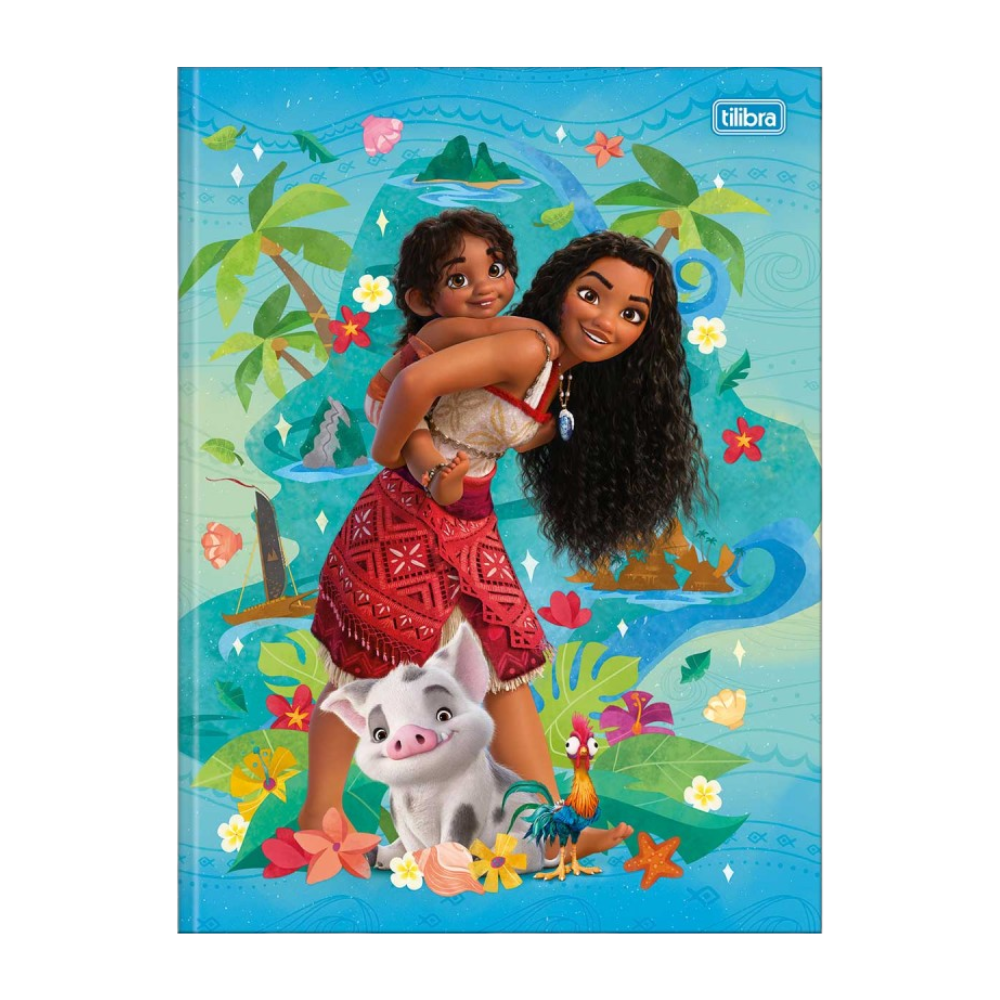 Cadernos Brochurão Disney Moana 80f (Moana e Simea) TILIBRA