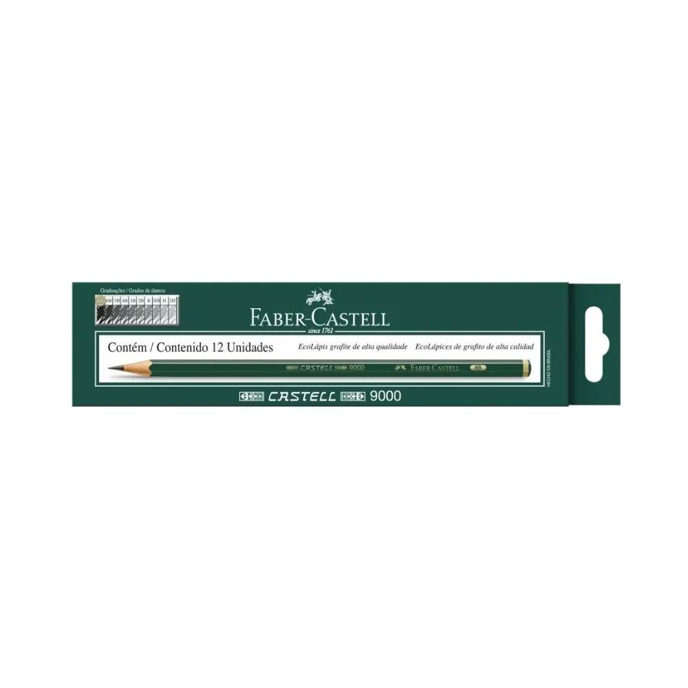 Lápis Técnico 4B 9000 Ecolápis FABER CASTELL