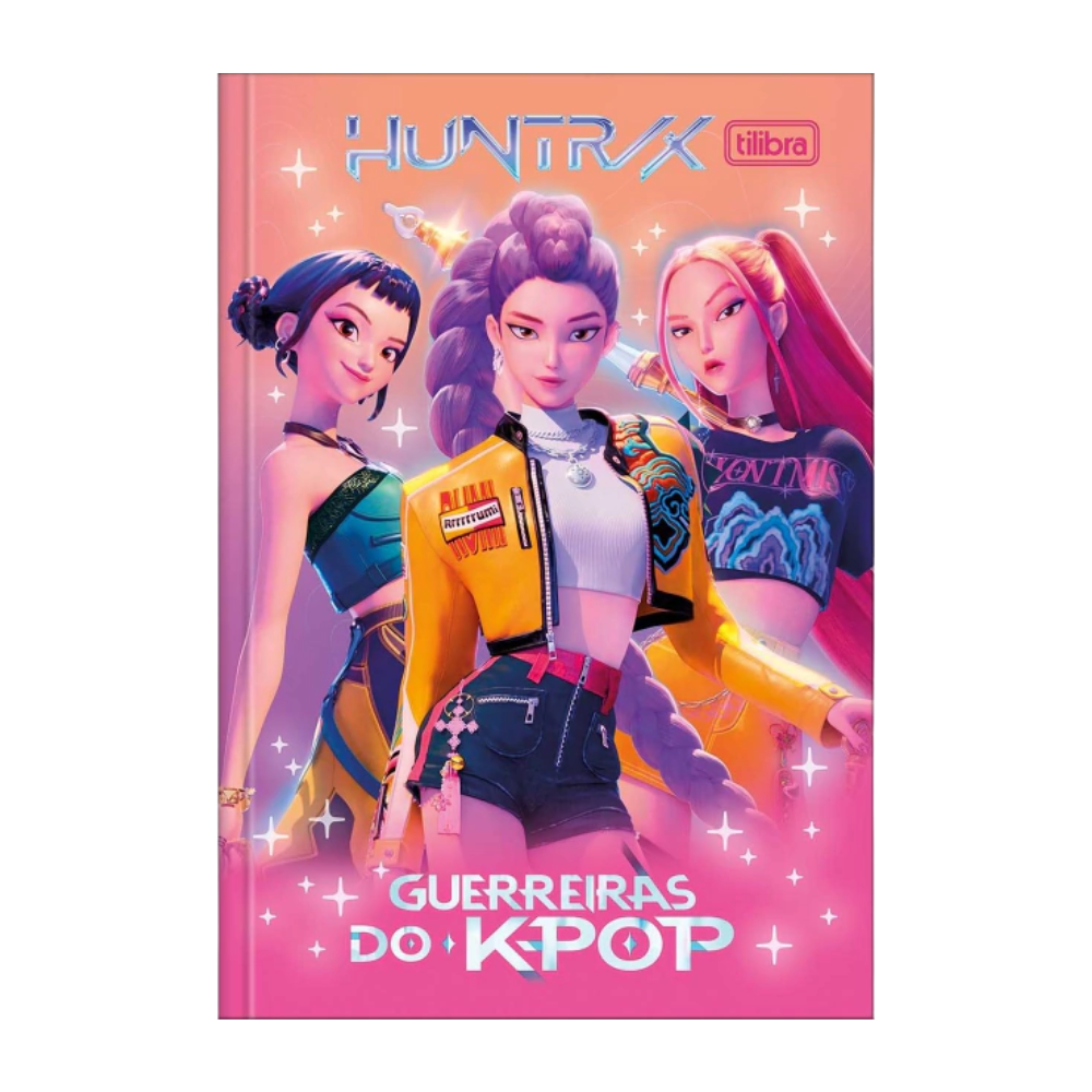 Caderno Brochurão Guerreiras do Kpop 80f (Huntrix) TILIBRA