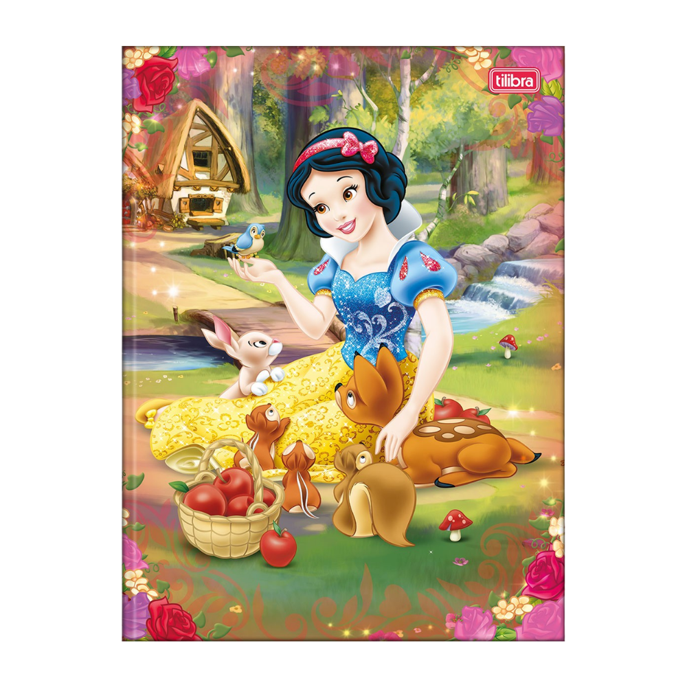 Caderno Brochurão Disney Princesas 80f (Branca de Neve) TILIBRA