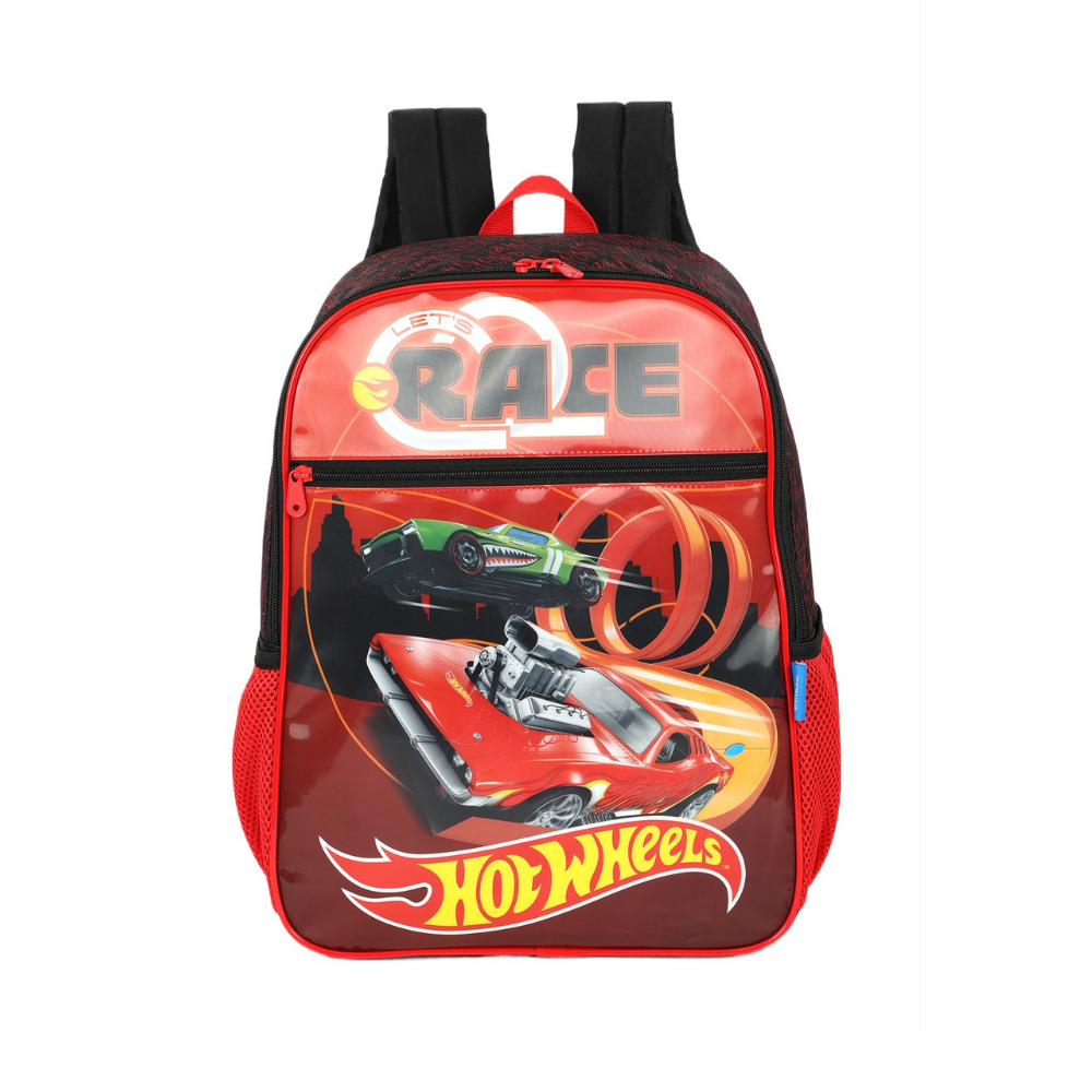 Mochila de Costas Infantil Hot Wheels Let's Race LUXCEL
